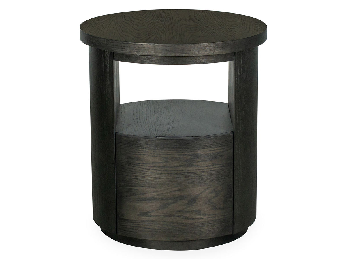 Bosley - Round End Table - Coffee Bean, photo 6 of 7
