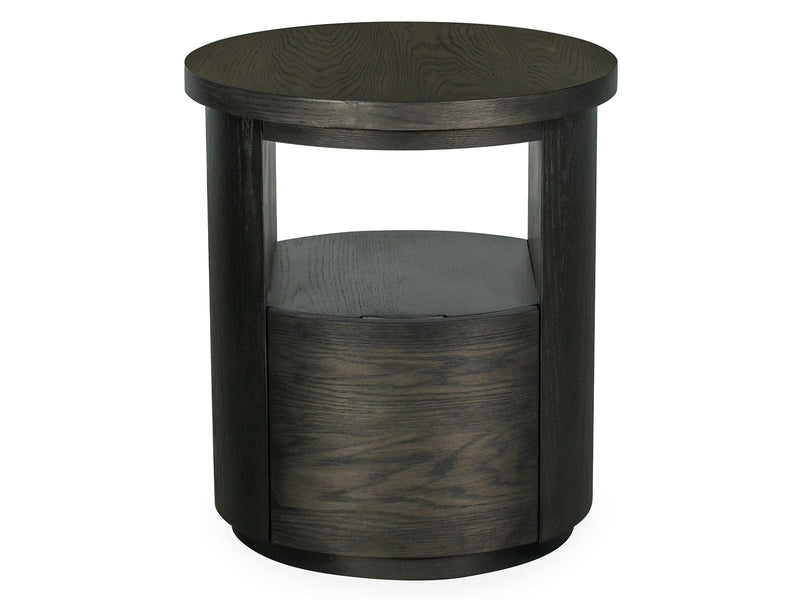 Bosley - Round End Table - Coffee Bean, photo 6 of 7