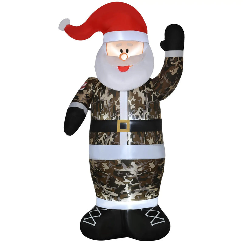HOMCOM 8' Christmas Inflatables Outdoor Decorations by HouseOfZazla
