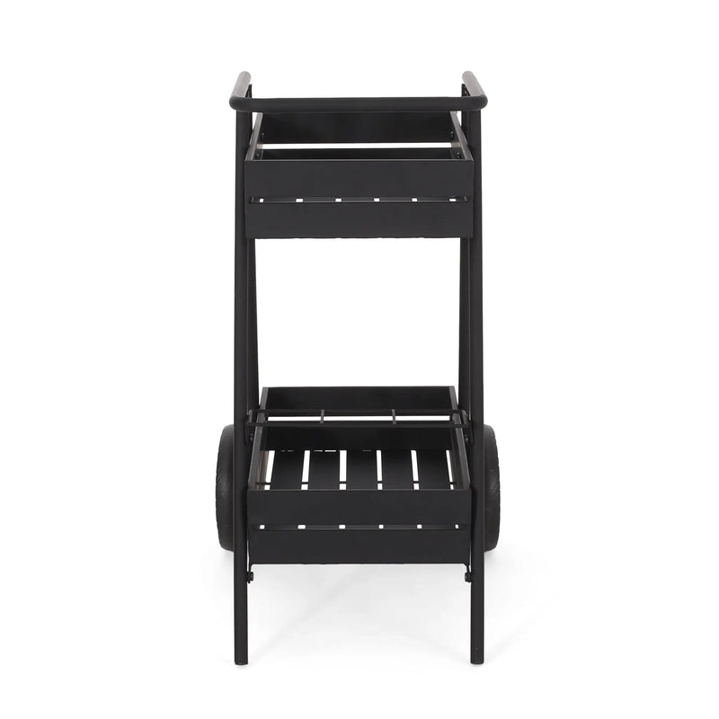 Modern Industrial Bar Cart by HouseOfZazla