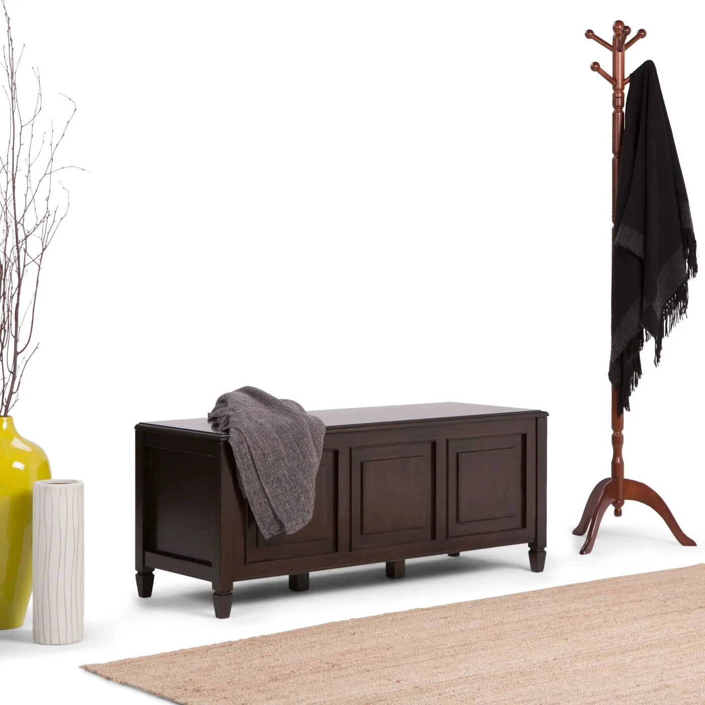 Connaught - Handcrafted Storage Bench Trunk by HouseOfZazla
