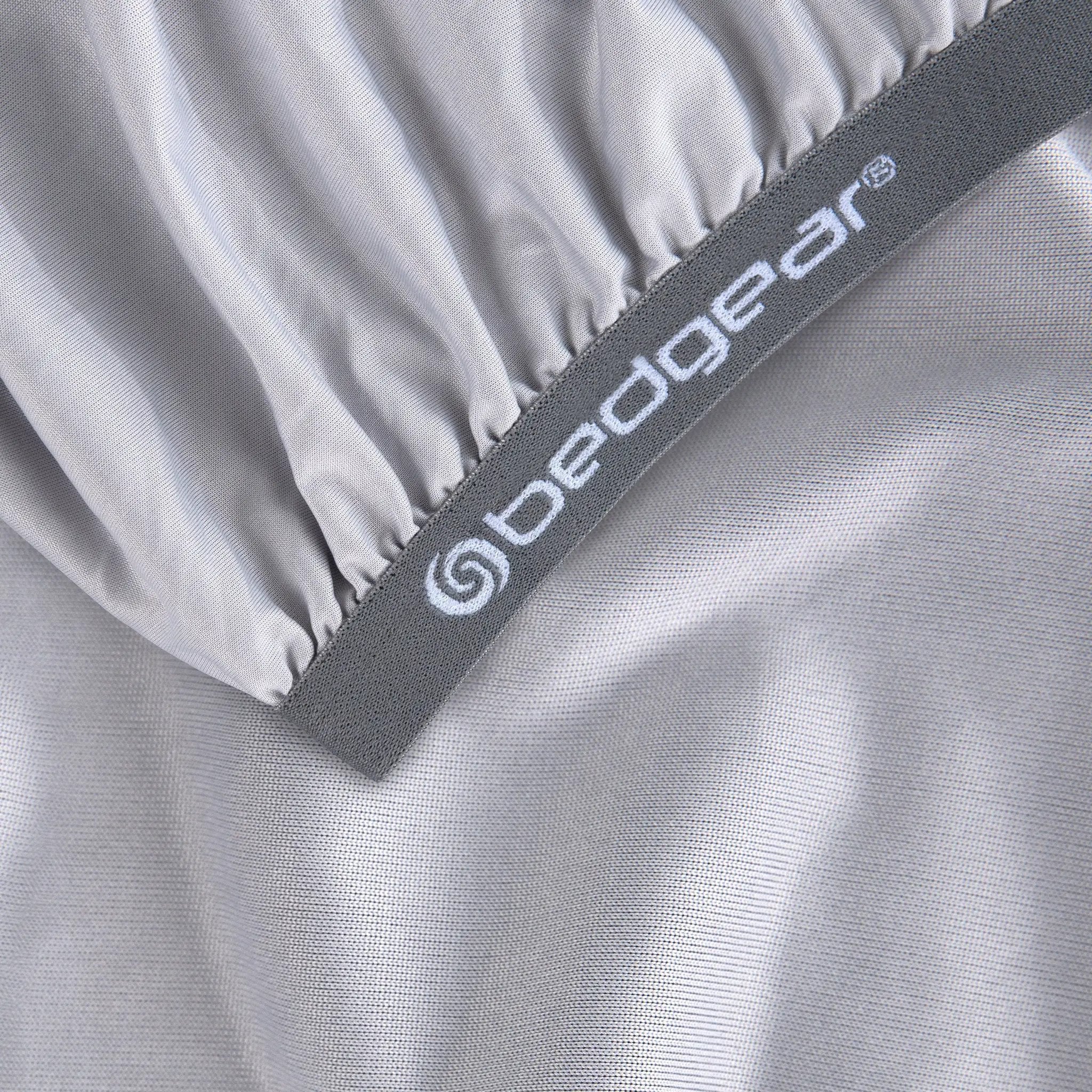 BedGear Hyper-Linen Crib Sheet, Light Grey by HouseOfZazla