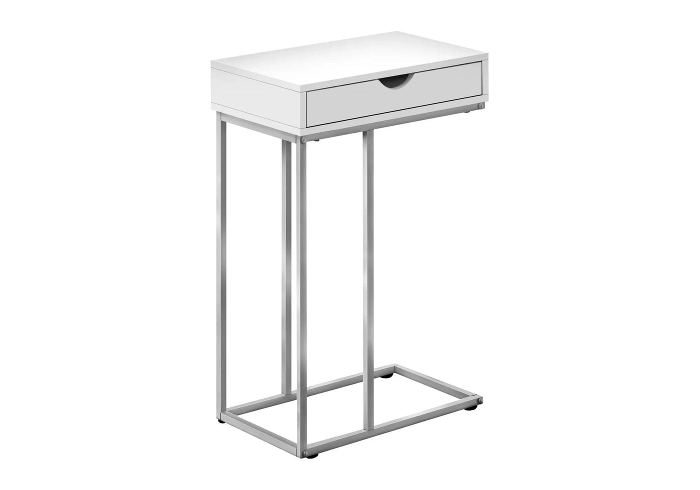 Accent Table, C - Shaped Contemporary & Modern Design by HouseOfZazla