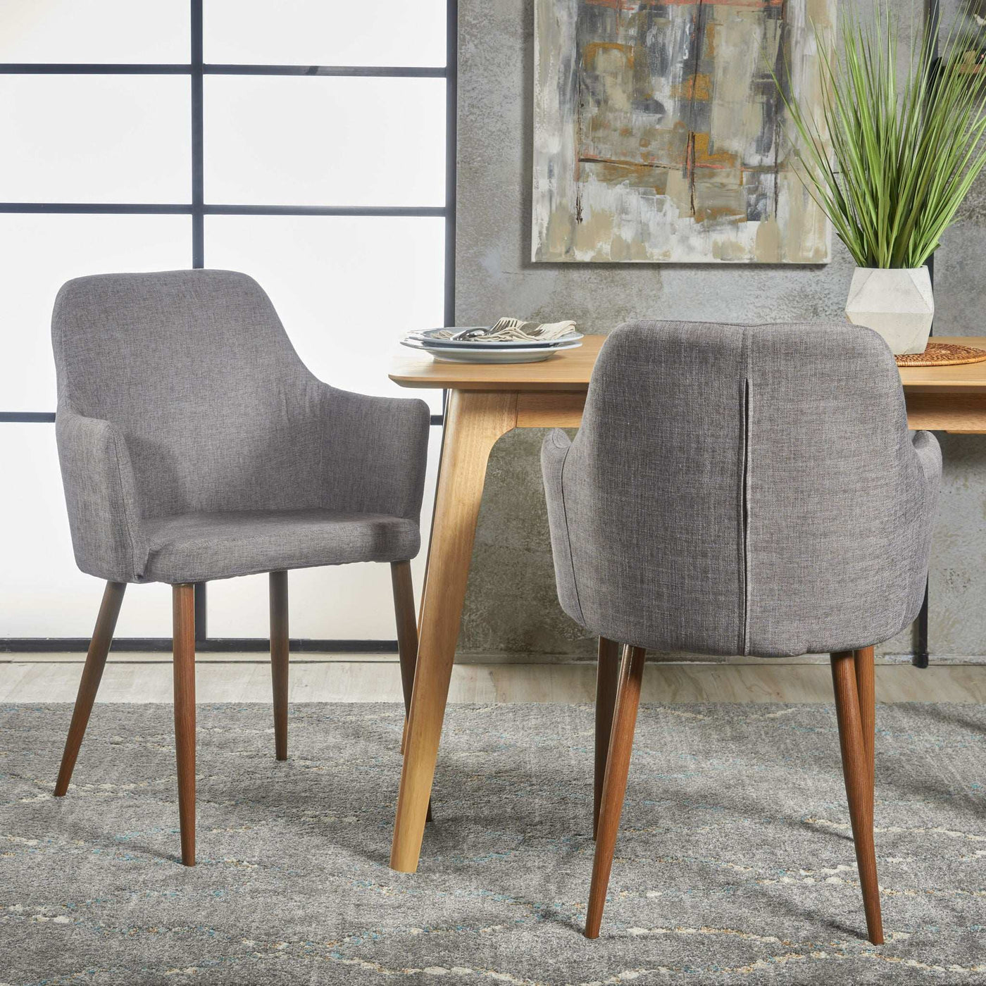 Elegant Dining Chair With Contoured Support by HouseOfZazla