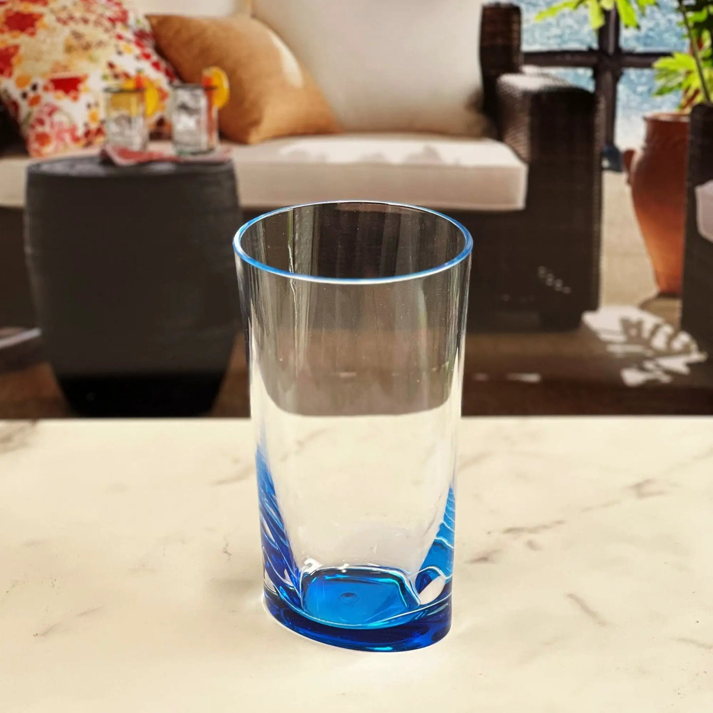 Leading Ware Oval Halo Acrylic Glasses Drinking Set by HouseOfZazla