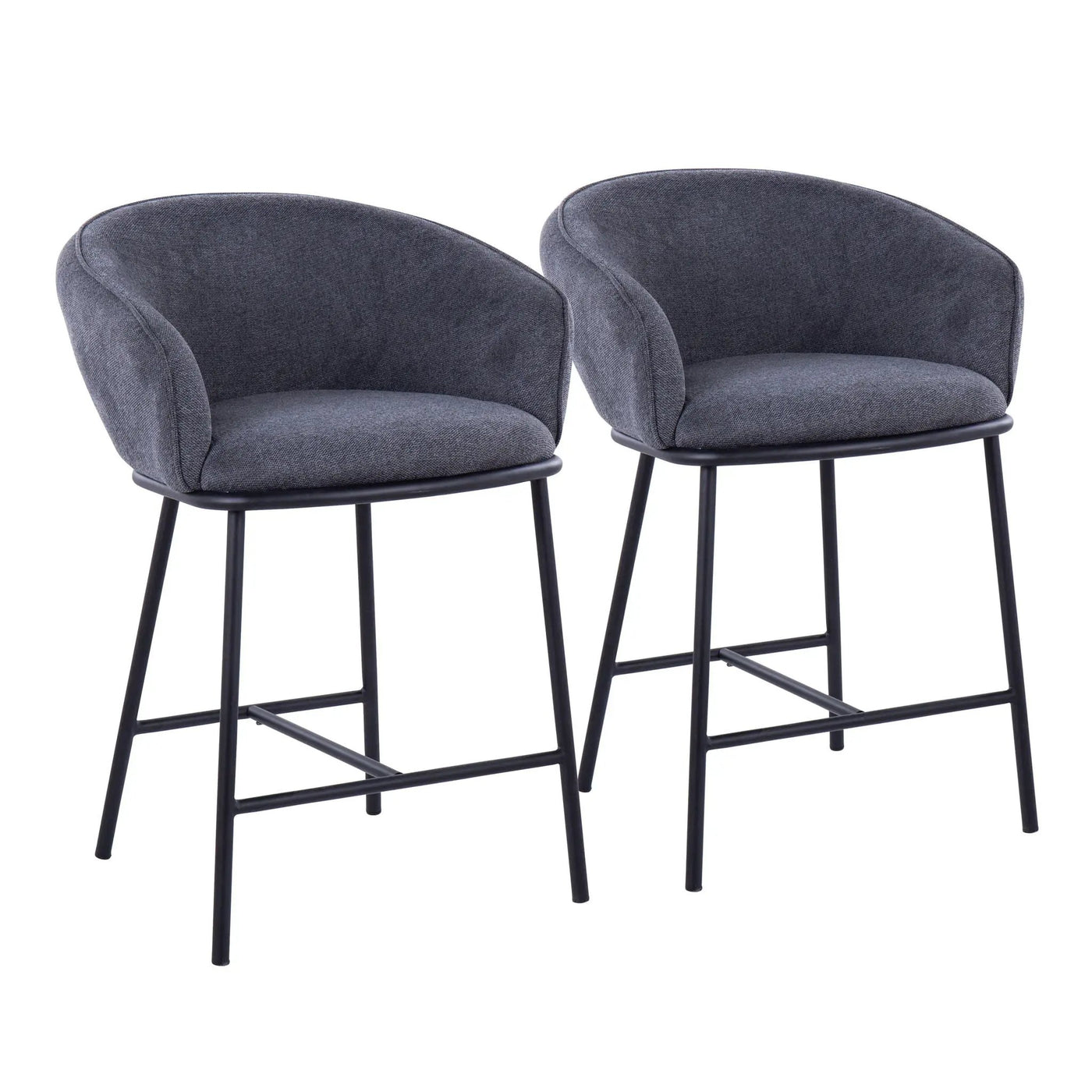 Ashland - Contemporary Counter Stool (Set of 2) by HouseOfZazla