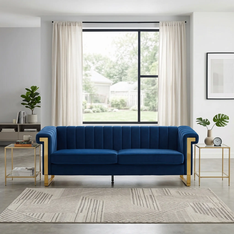 FX-P81B-BU (834-53 Sofa) by HouseOfZazla