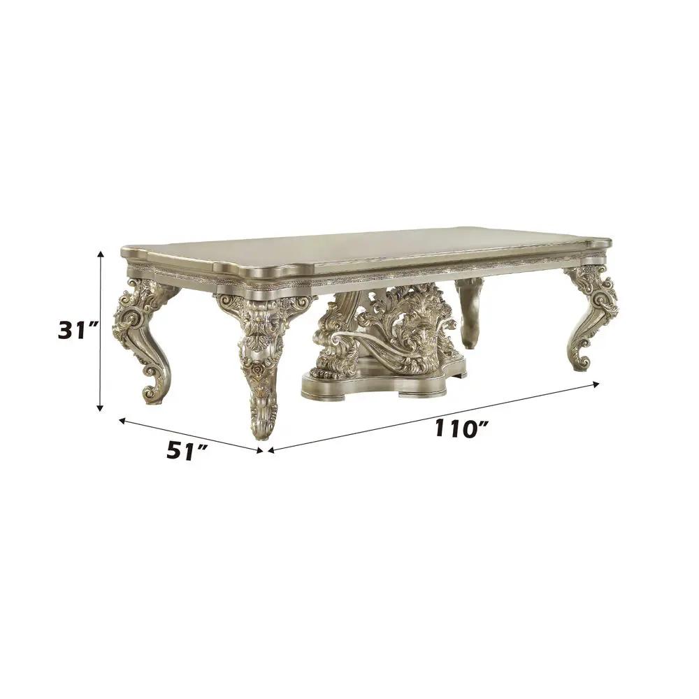 Danae - Dining Table - Champagne & Gold by Unique Piece Furniture