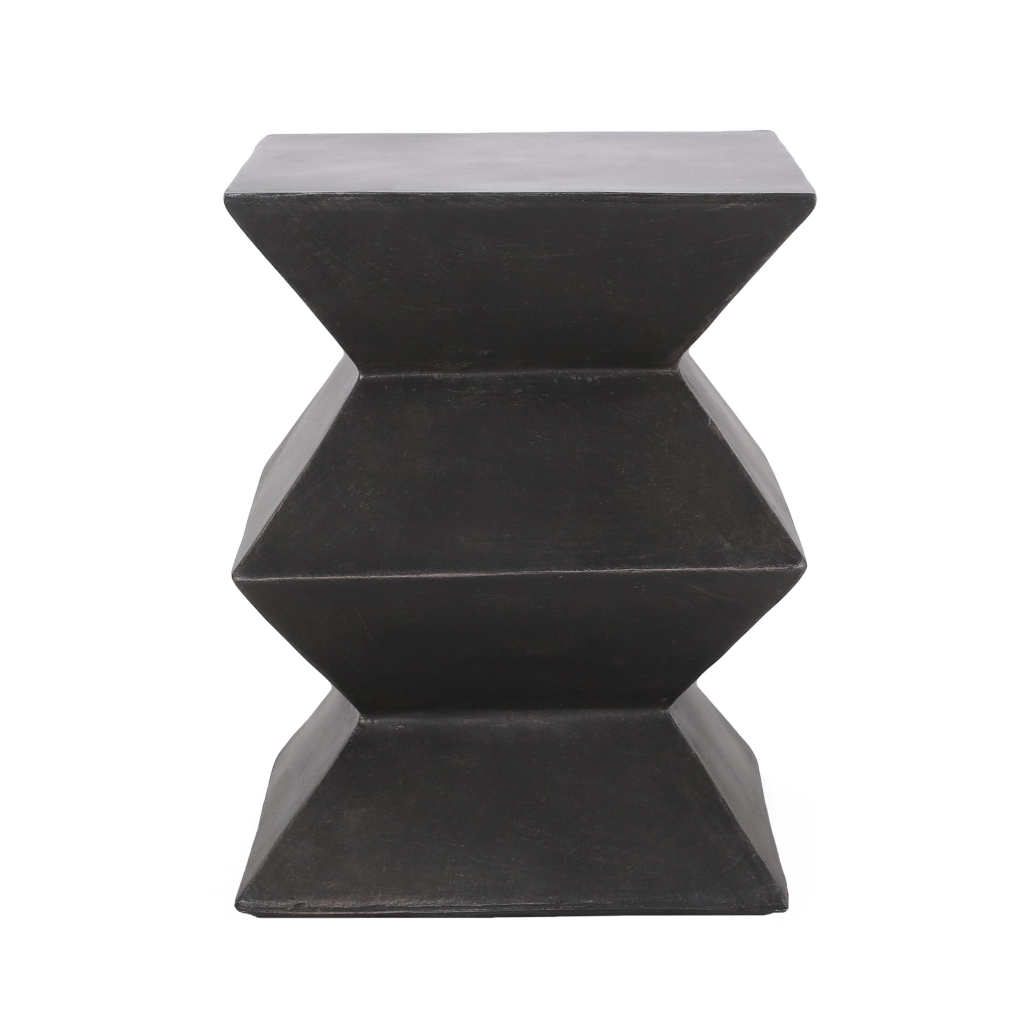 Outdoor Lightweight Concrete Side Table by HouseOfZazla