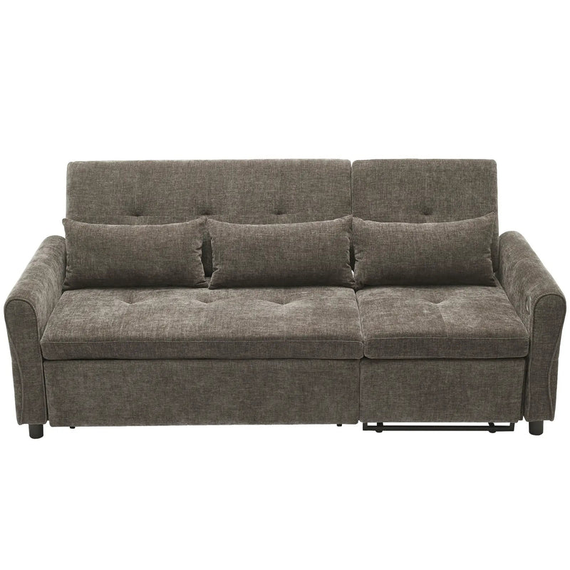 3 Seater Sofa Bed And Reversible Recliner by Unique Piece Furniture