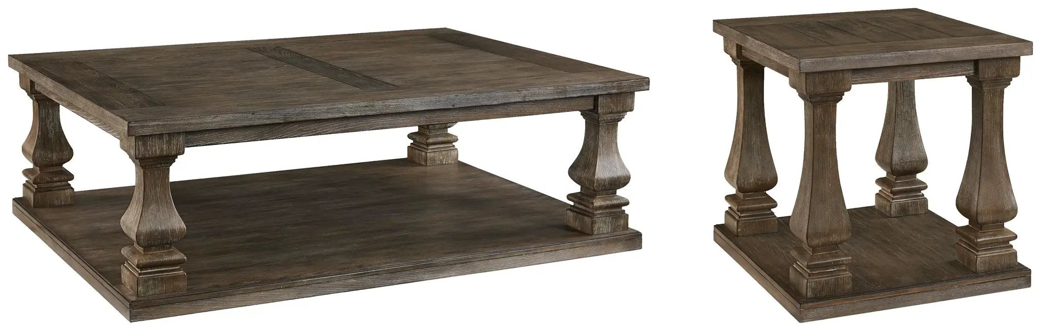 Johnelle - Rectangular Cocktail Table - Gray by Unique Piece Furniture
