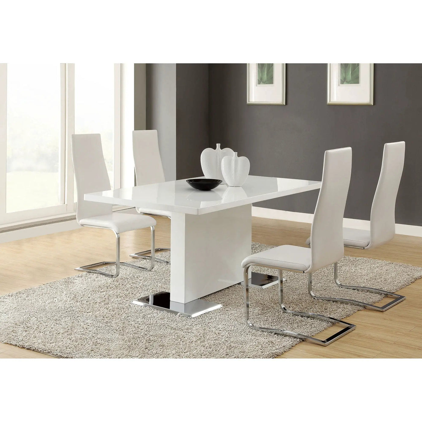 Wenzl - 5 Piece Dining Table Set by HouseOfZazla