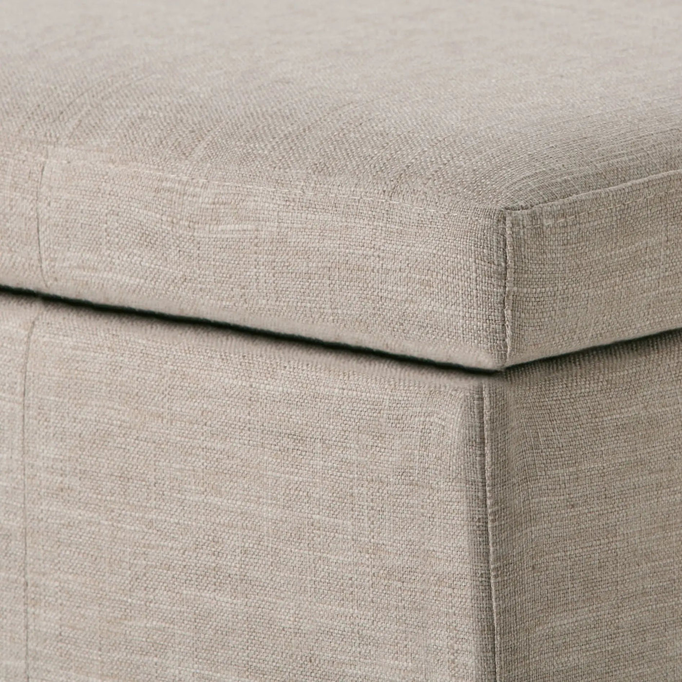 Kingsley - Upholstered Large Storage Ottoman by HouseOfZazla