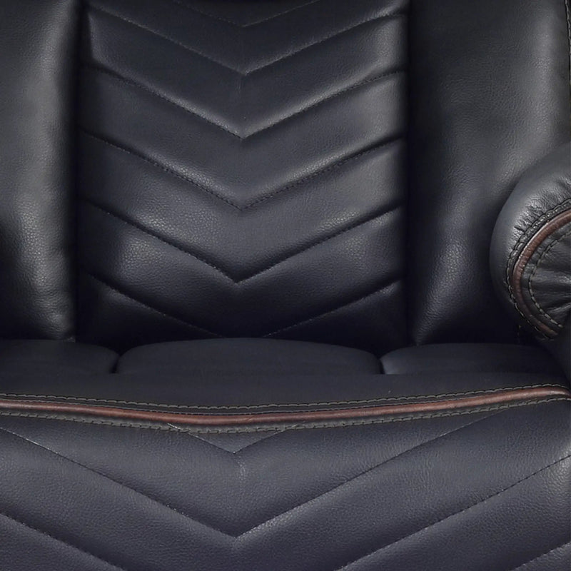 Challenger - LED Power Recliner Chair by Unique Piece Furniture