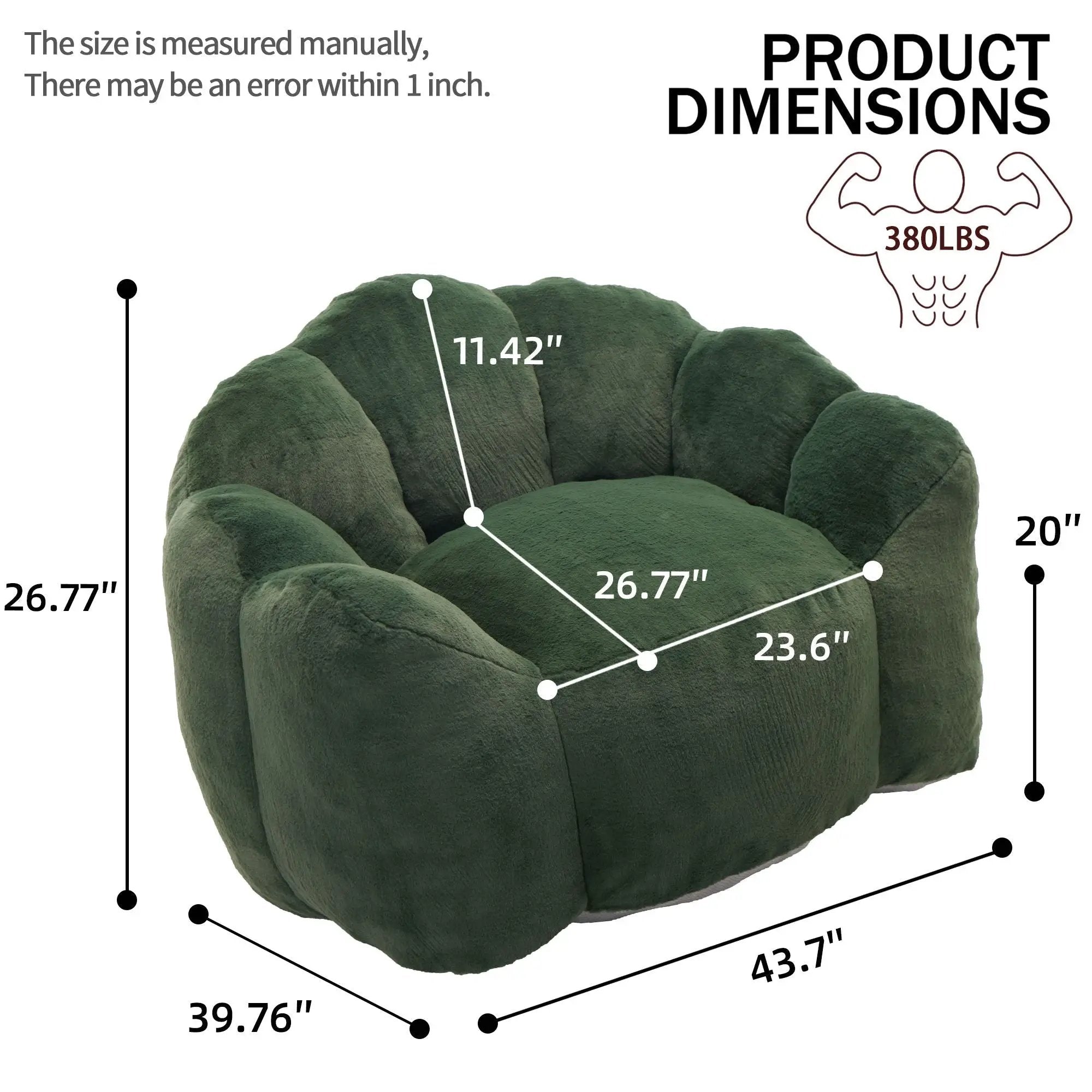 Lotus Style Compression Sofa With Pull Ring by HouseOfZazla