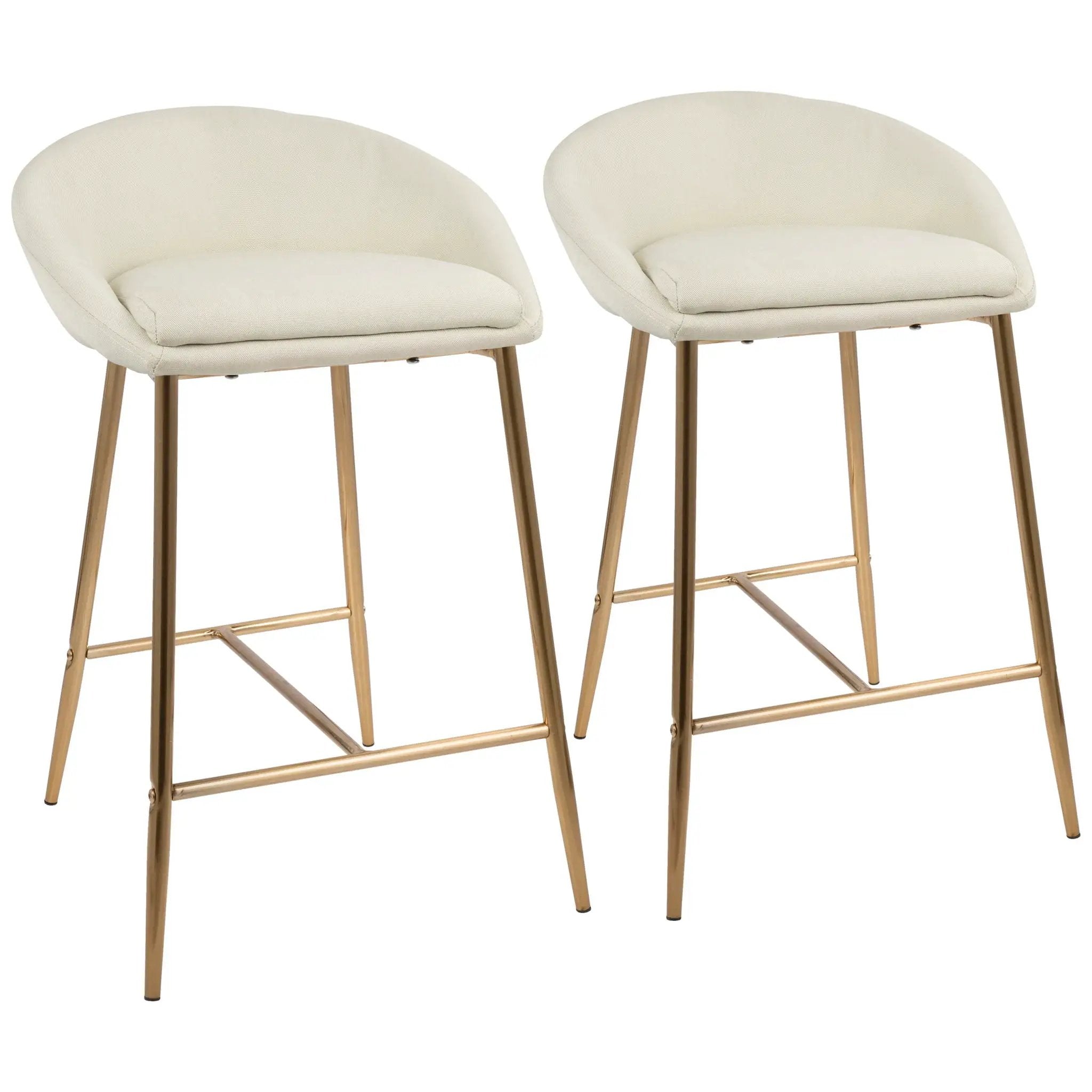 Matisse - Glam Counter Stool (Set of 2) by HouseOfZazla