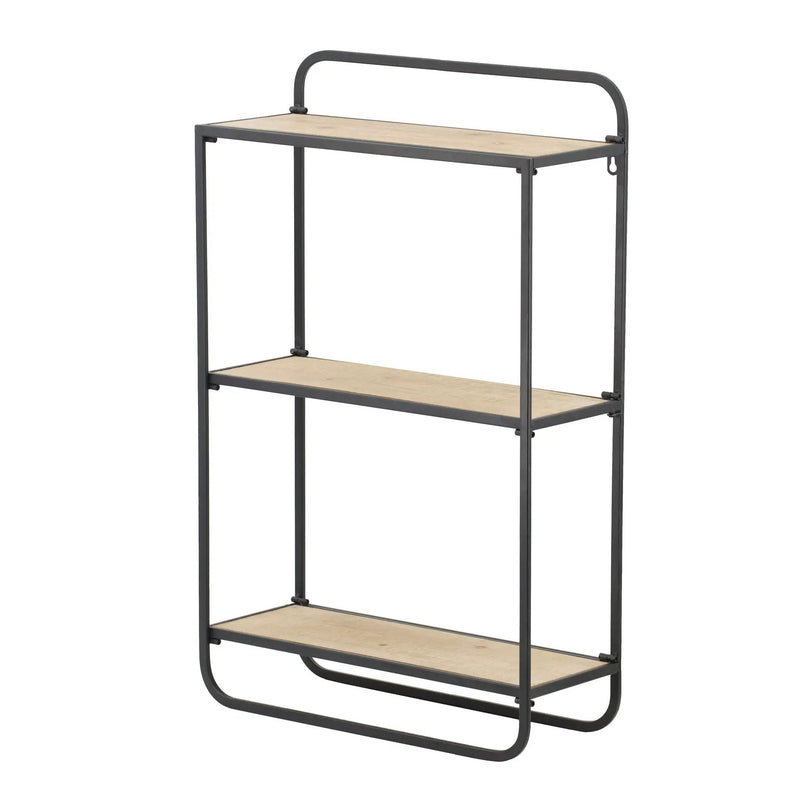 Wall Shelf - Black Brown by Unique Piece Furniture