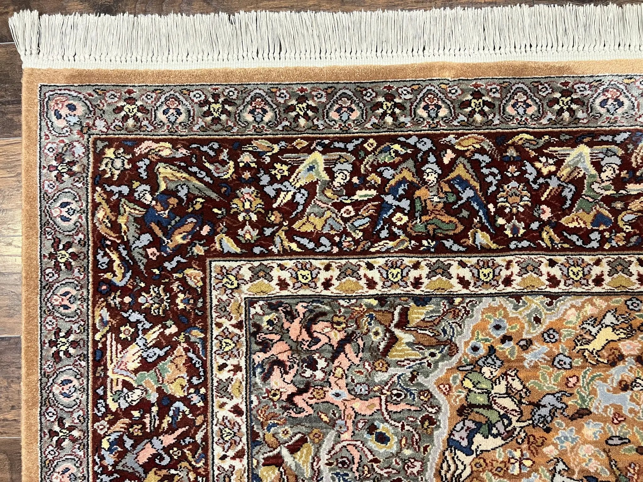 Karastan Rug 8.8 x 12 Persian Hunting Rug #723, Wool Pile by Jewel Rugs