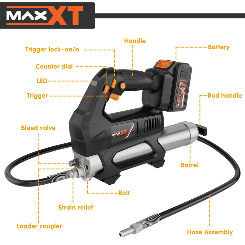 Cordless Heavy Equipment Grease Gun by HouseOfZazla