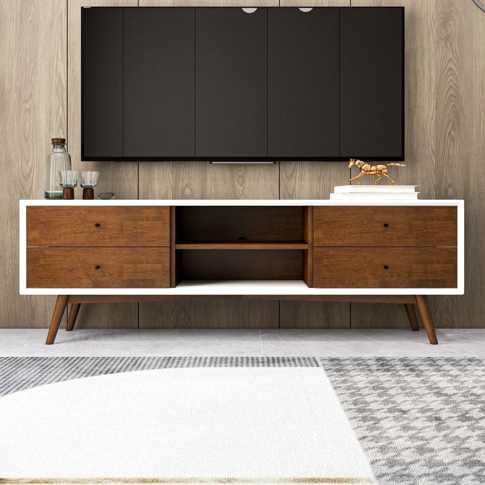 Caroline - Modern TV Stand Up To 72" by HouseOfZazla