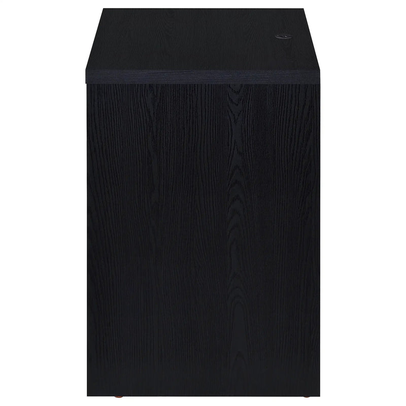 Westpark 2-drawer Nightstand LED Lights and USB Black by Unique Piece Furniture