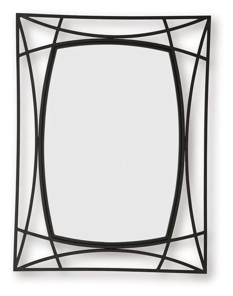 Freenville - Accent Mirror - Black by Unique Piece Furniture