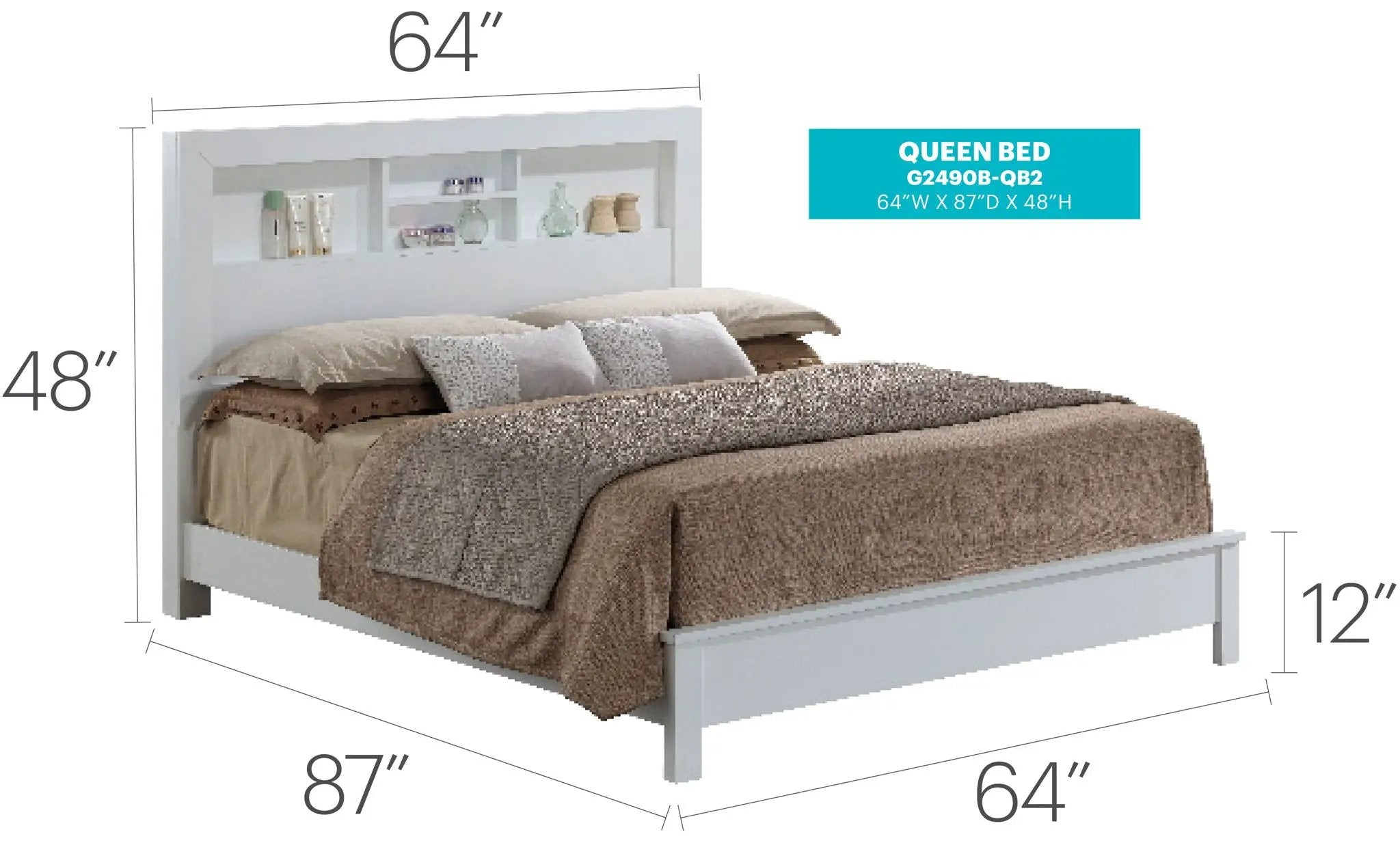 Bed With Transitional Design Stylish by Unique Piece Furniture