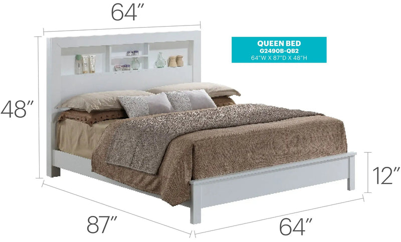 Bed With Transitional Design Stylish by Unique Piece Furniture