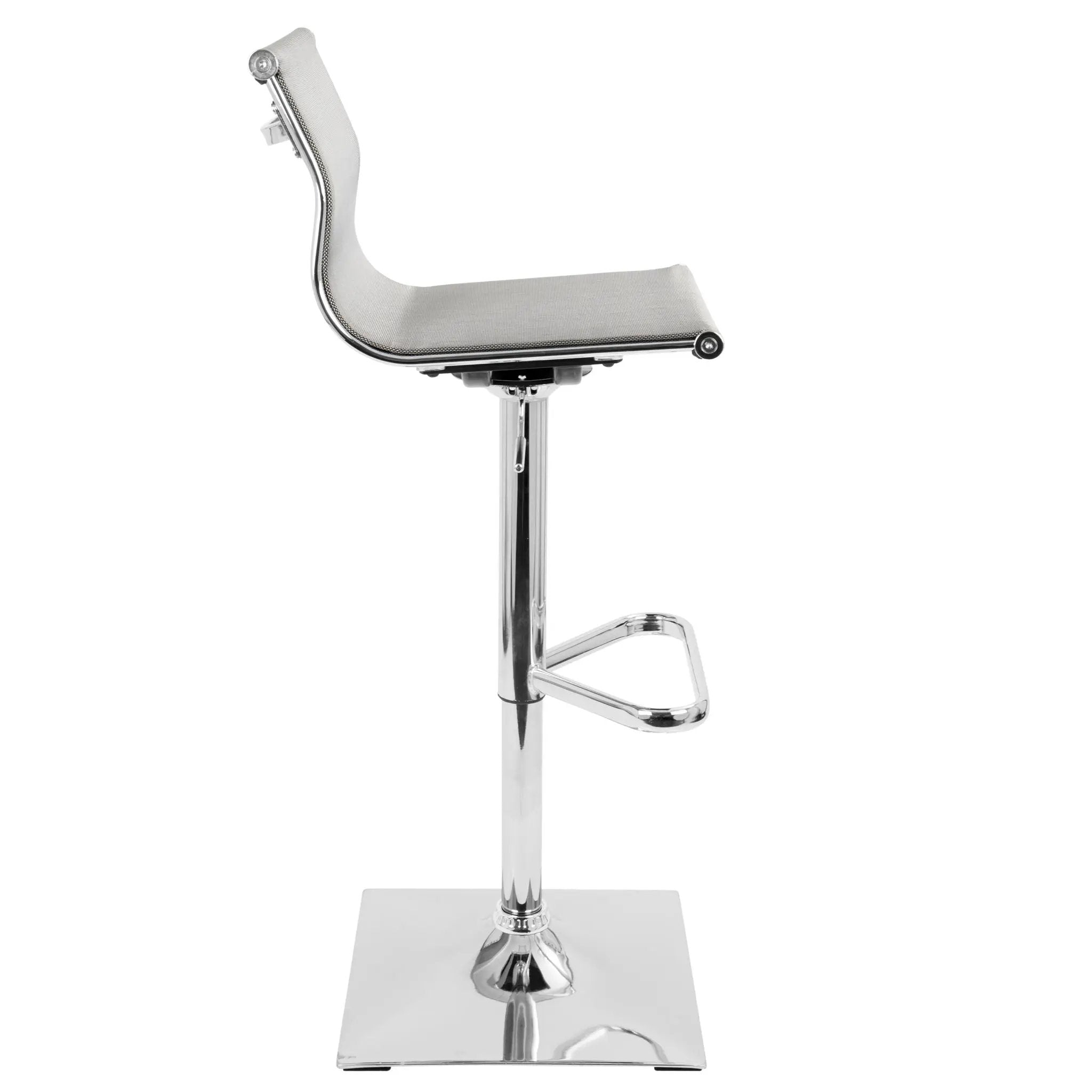 Mirage - Contemporary Adjustable Barstool With Swivel by Unique Piece Furniture
