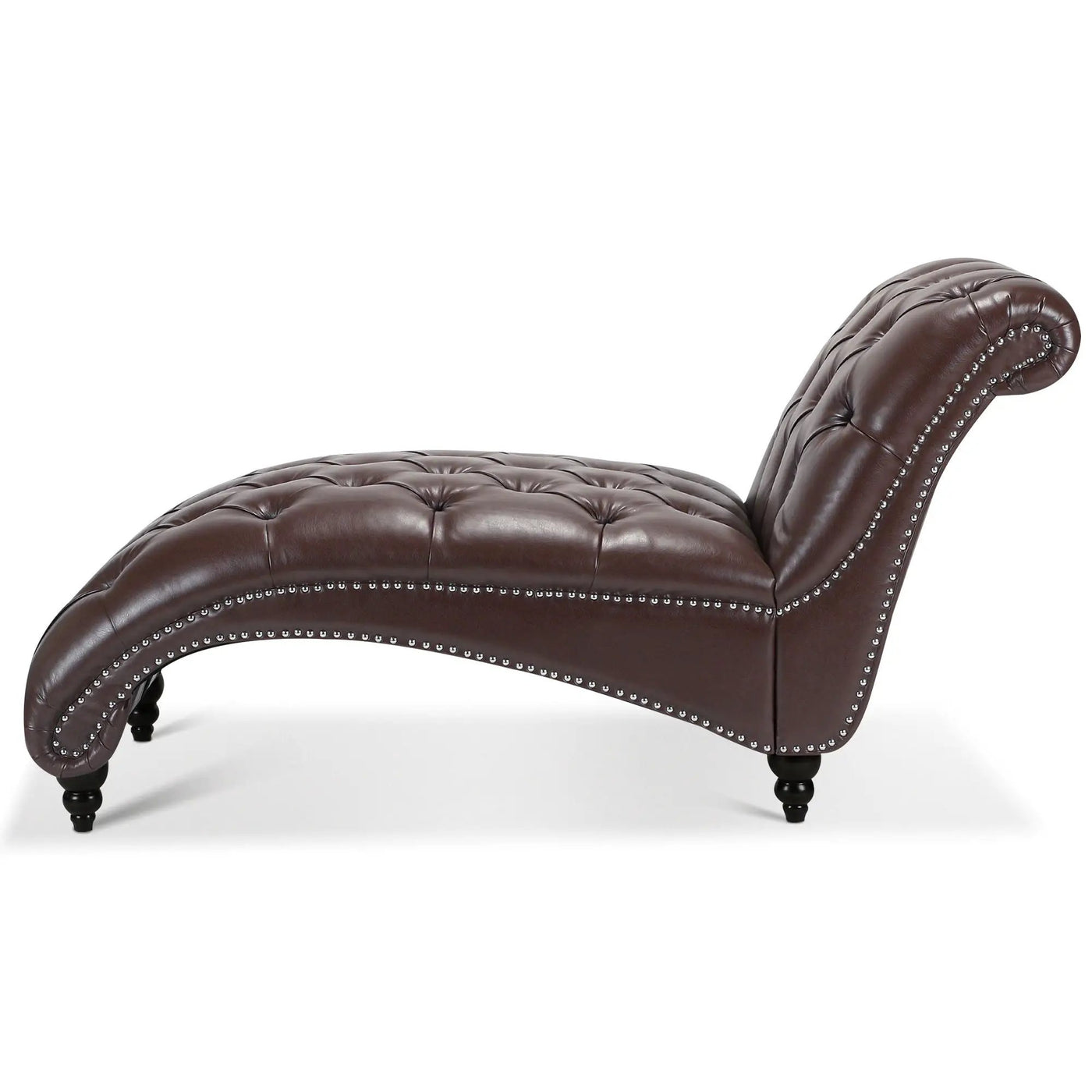 Tufted Armless Chaise Lounge by Unique Piece Furniture
