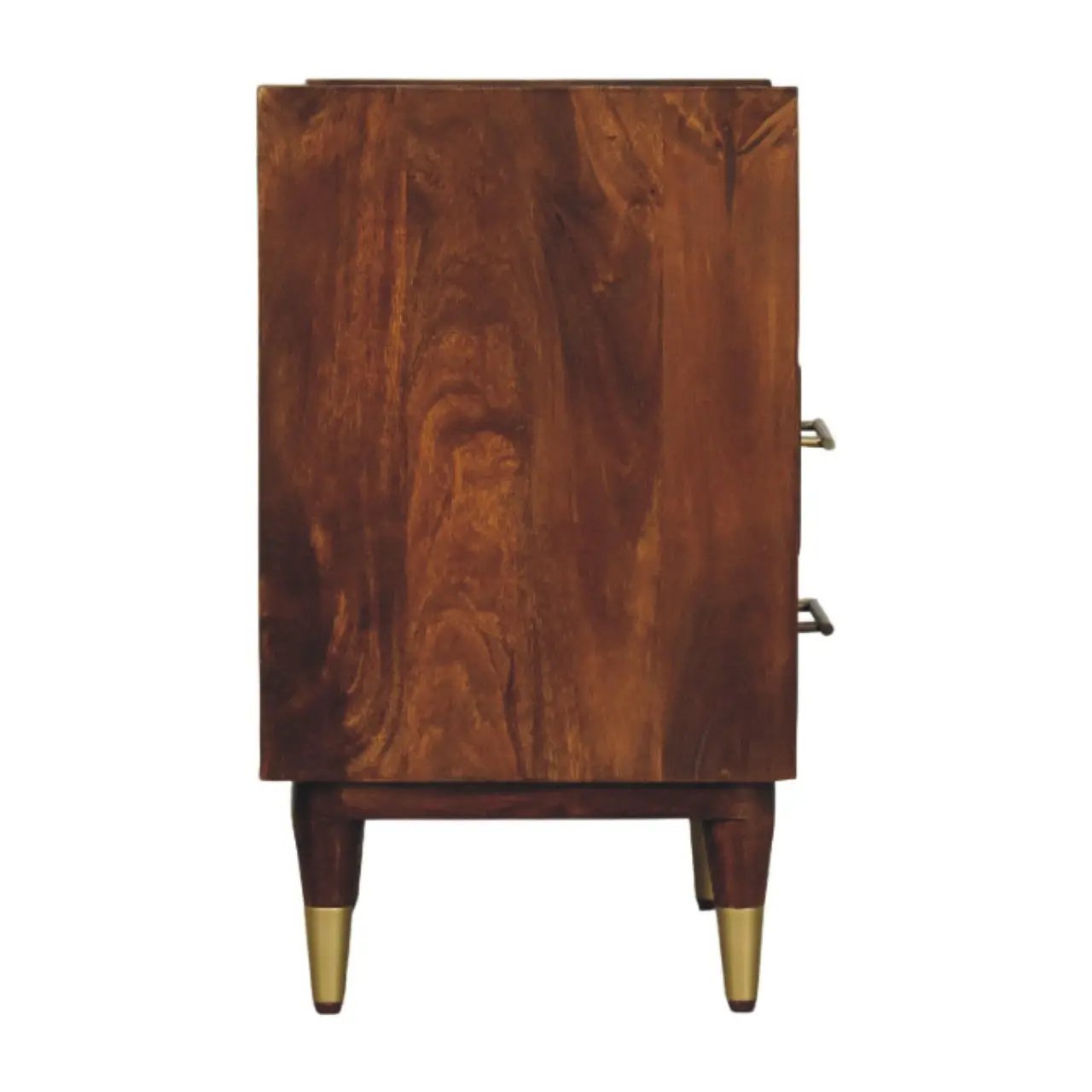 Artisan Furniture Solid Wood Camden Chestnut Bedside by HouseOfZazla