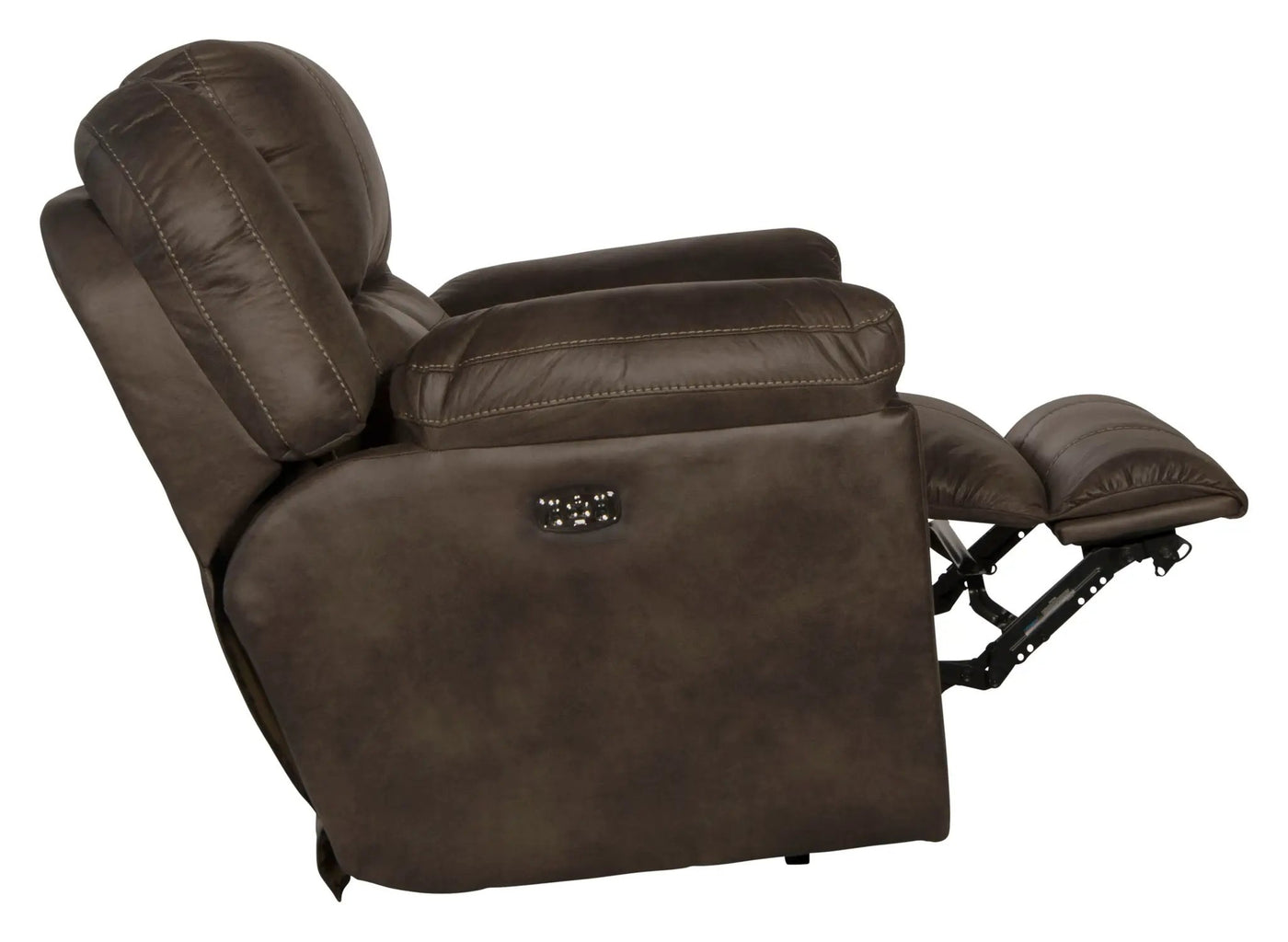 Ferrington - Power Lay Flat Recliner with Power Adjustable Headrest & Lumbar by Unique Piece Furniture