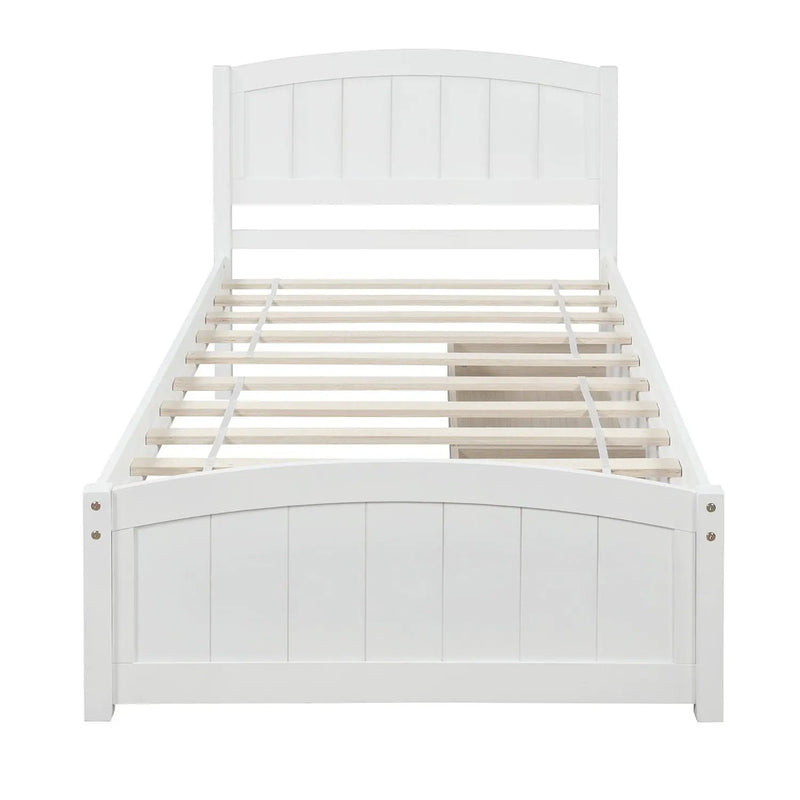 Platform Bed & Headboard, Footboard And Wood Slat Support by Unique Piece Furniture