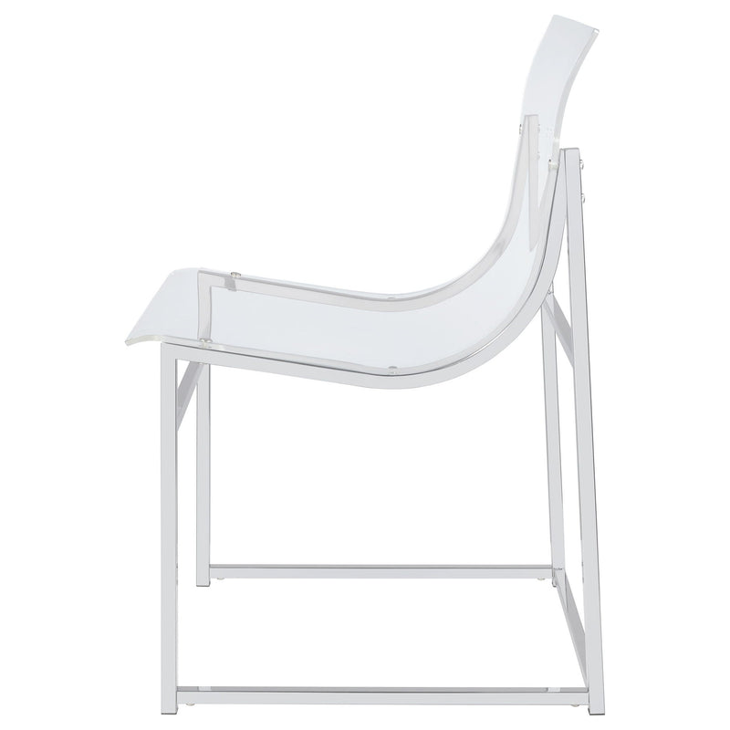 Hartsell - Dining Side Chair (Set of 2) - Chrome