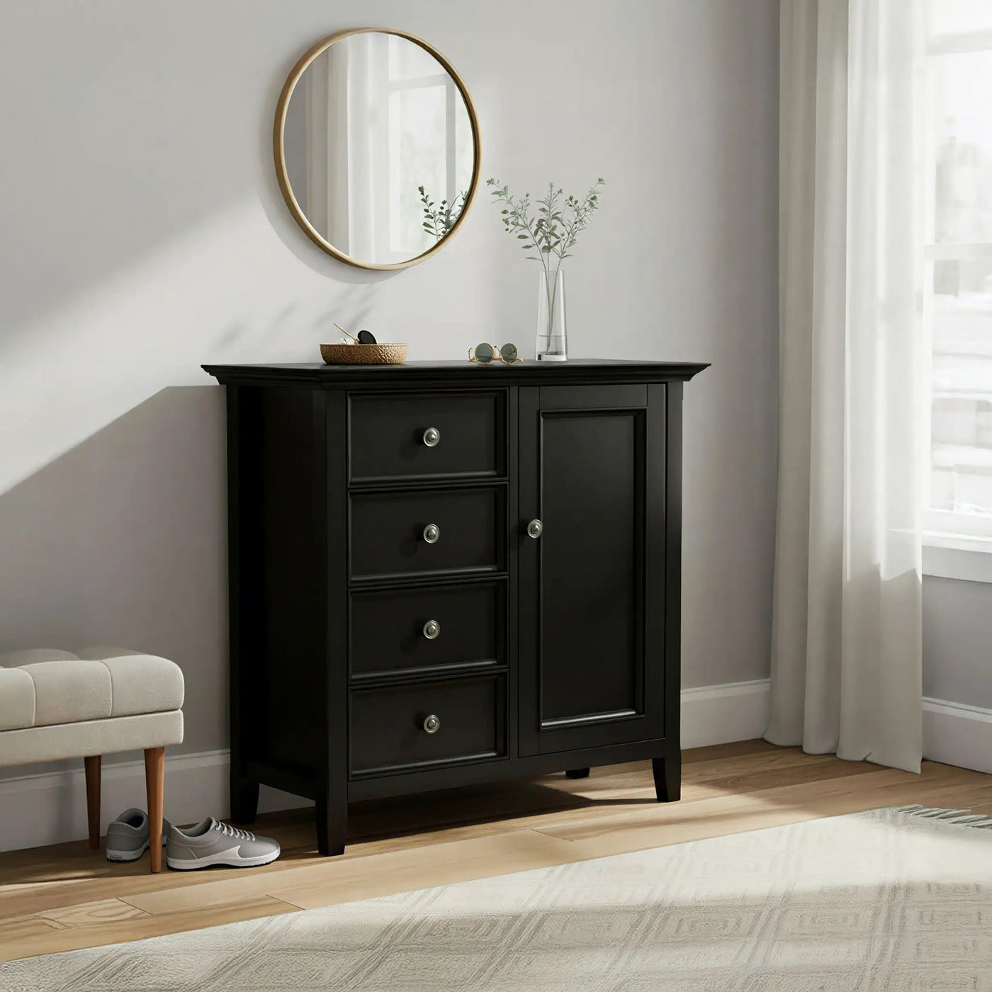 Amherst - Handcrafted Medium Storage Cabinet by HouseOfZazla