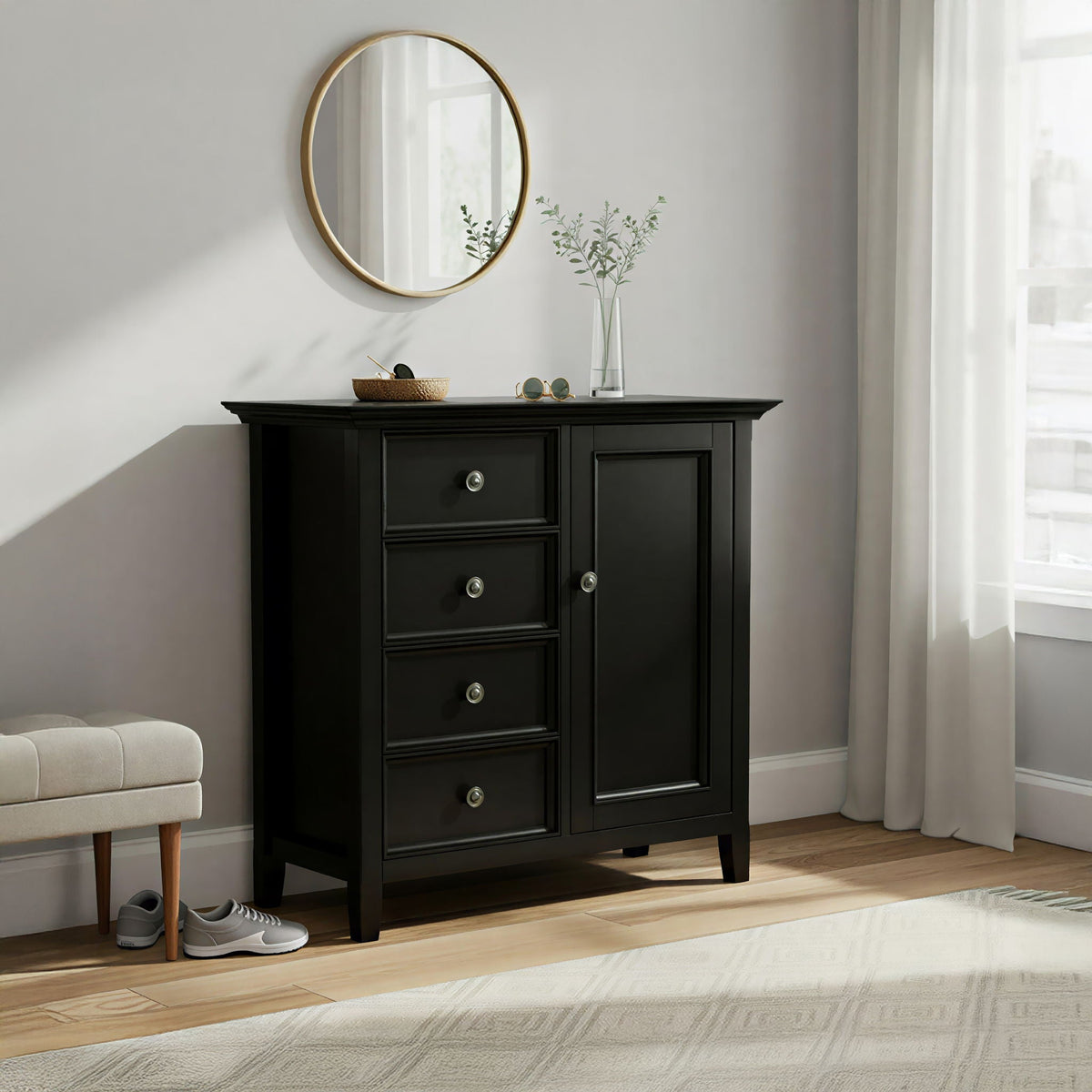 Amherst - Handcrafted Medium Storage Cabinet, photo 23 of 26