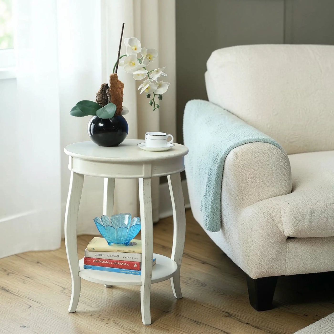Aberta - Storage Accent Table by HouseOfZazla