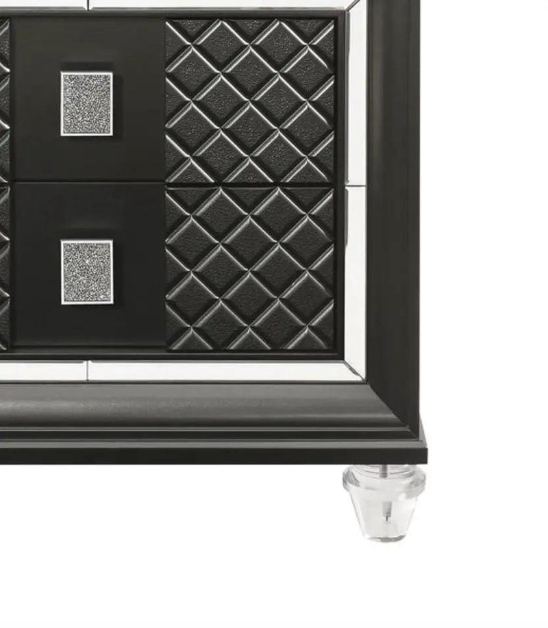 Sawyer - Metallic Nightstand - Gray by Unique Piece Furniture