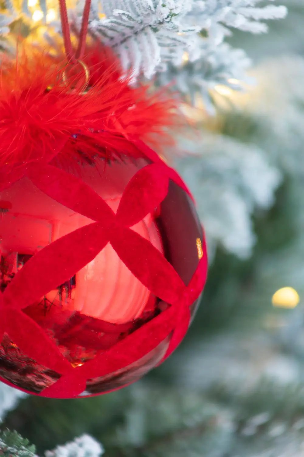 Christmas Ball Ornaments, Decorative Hanging Ball Tree Ornaments For Holiday Party Decorations by HouseOfZazla