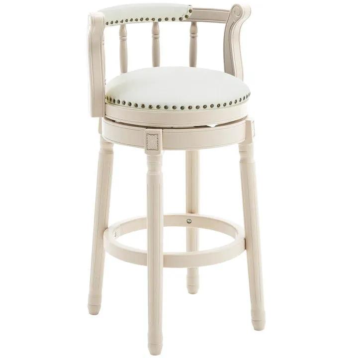 Wooden Bar Stool by HouseOfZazla
