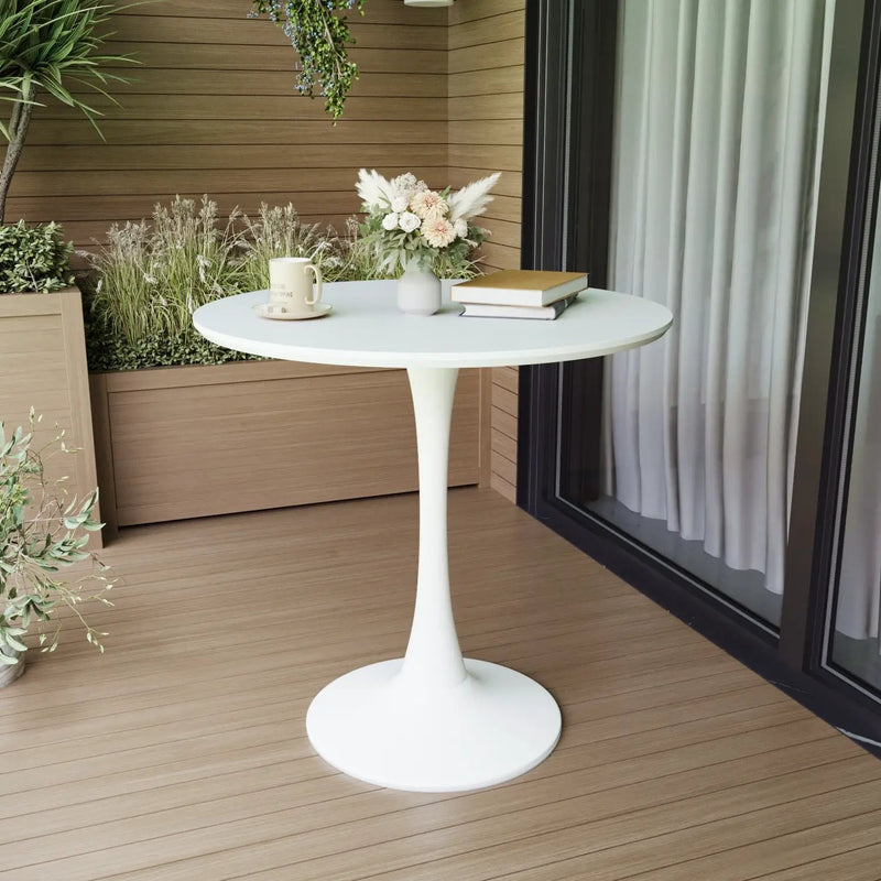 31.5" Dining Table in White by HouseOfZazla