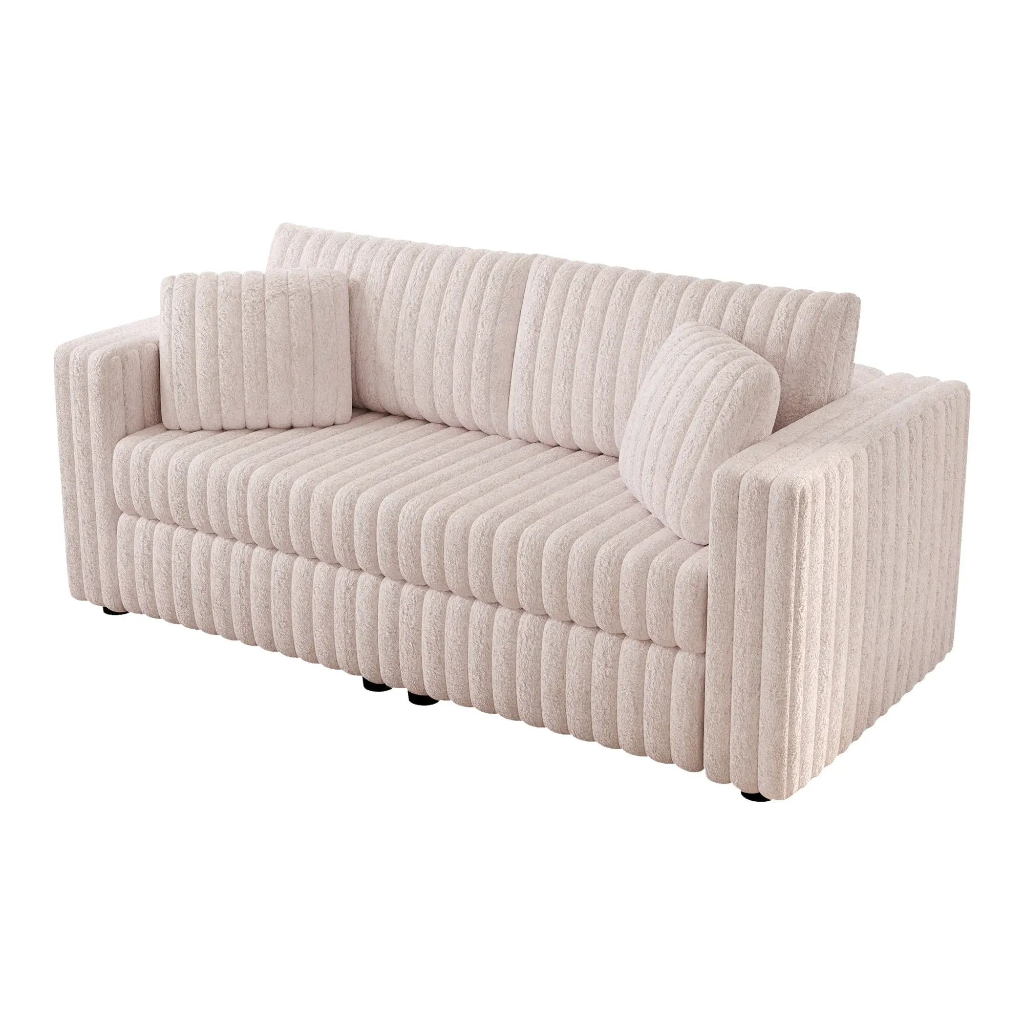 75.6" Soft Modular 2-Person Sofa by HouseOfZazla