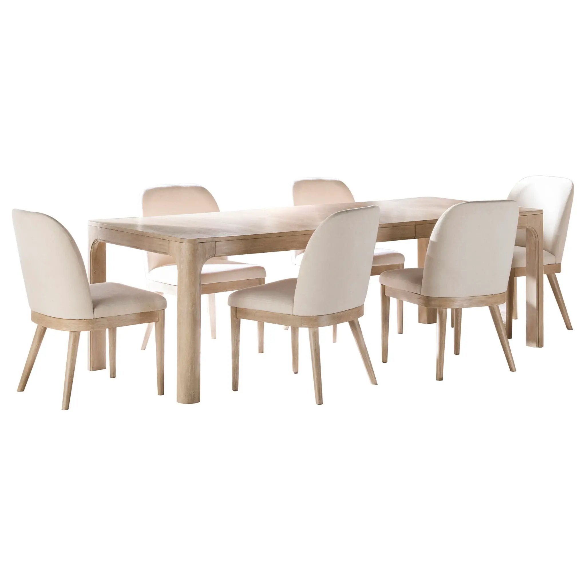 Solano 7-piece Extension Table Dining Set Weathered Mango by Unique Piece Furniture
