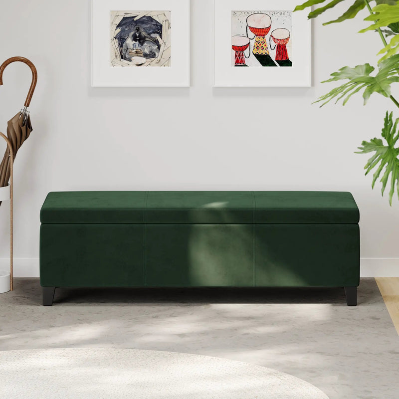 Indoor Forest Storage Bench by HouseOfZazla