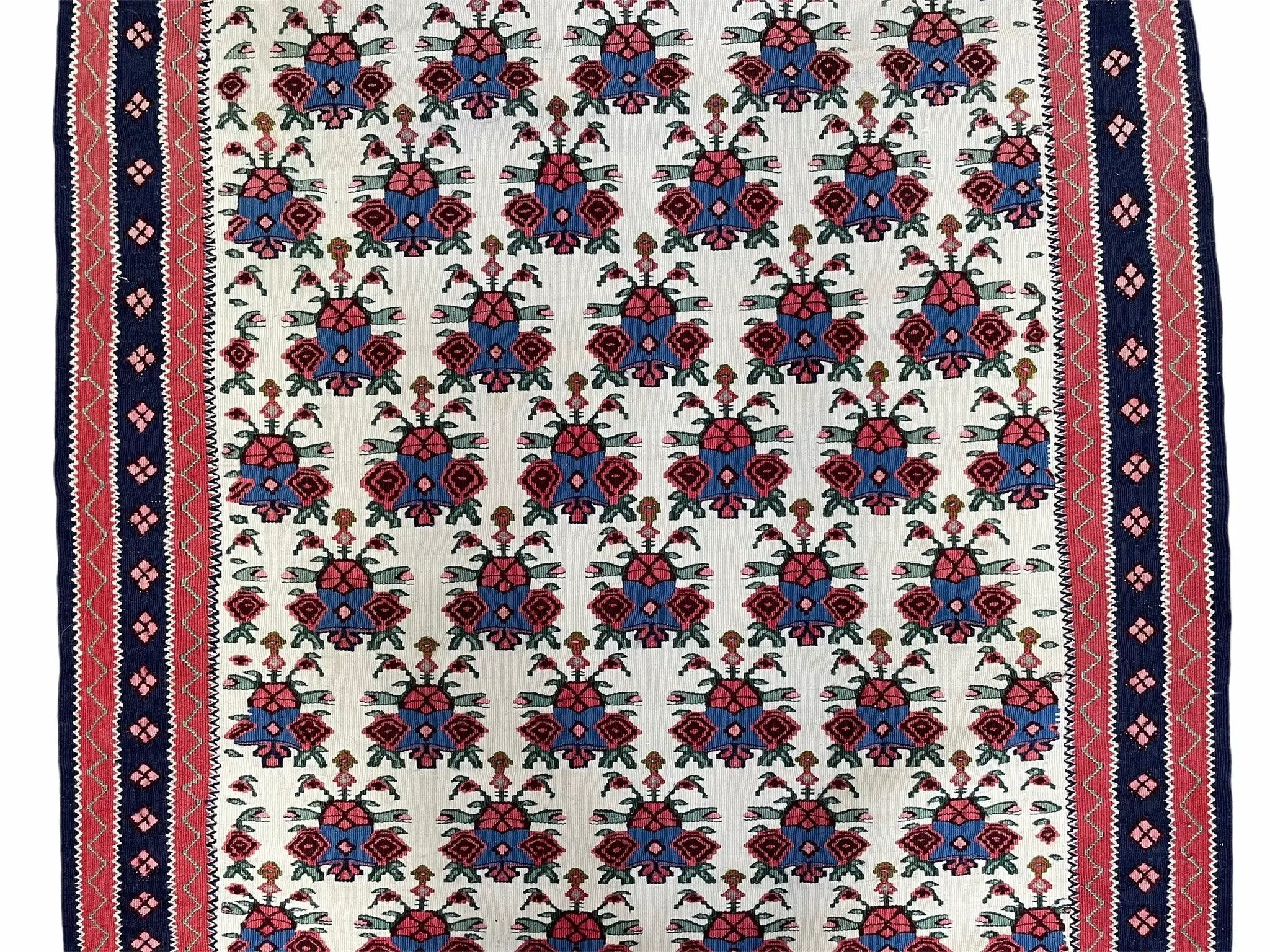 3x5 Vintage Kurdish Senneh Kilim Rug 3 x 5 Heirloom Rug Flatweave Antique Rug Playroom Rug Collectible Rug Beige Kilim by Jewel Rugs
