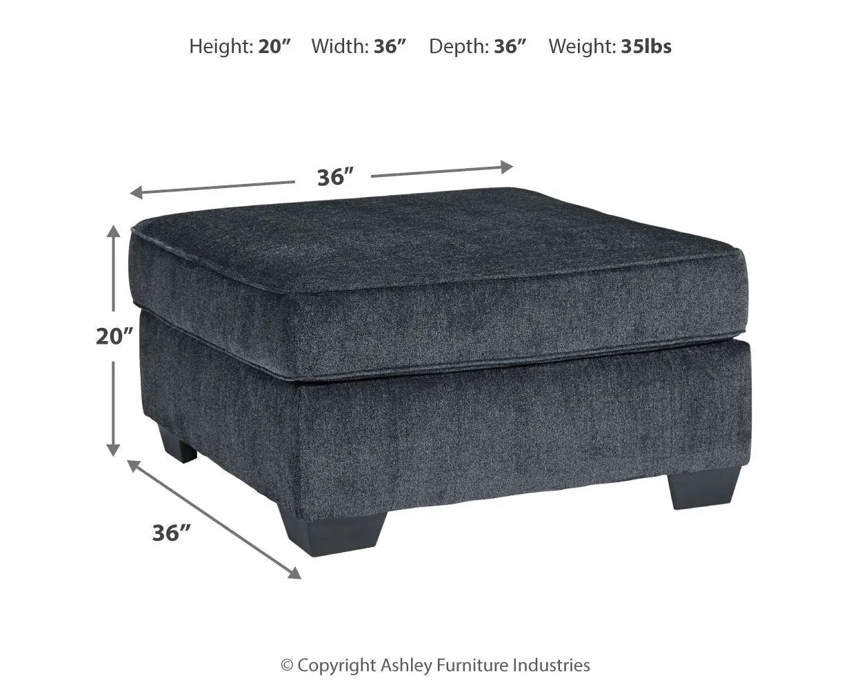 Altari - Accent Ottoman by Unique Piece Furniture