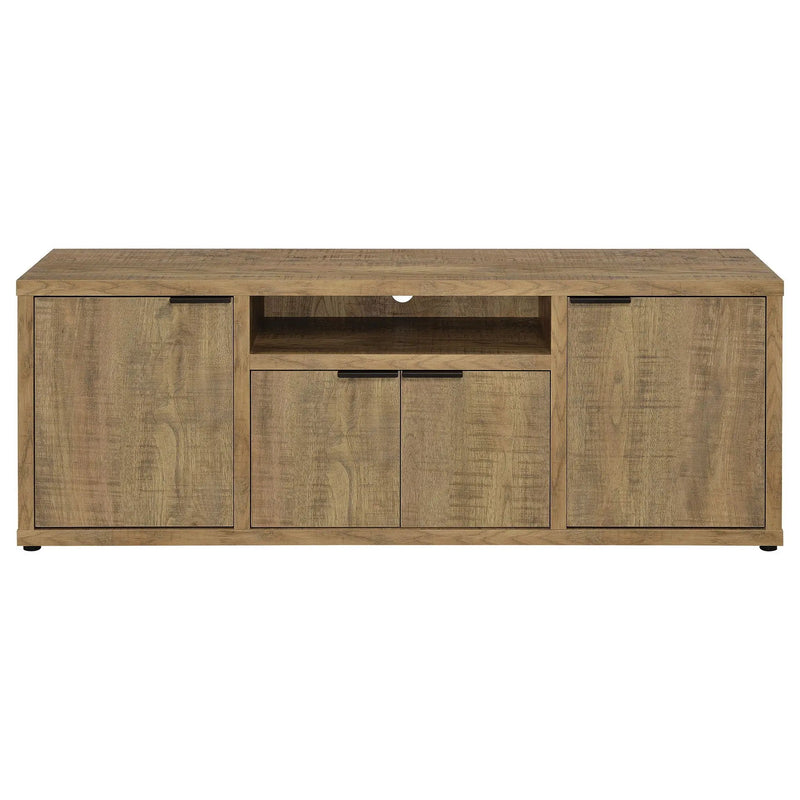 Tabby 4-door Engineered Wood 60-inch TV Stand Mango by Unique Piece Furniture
