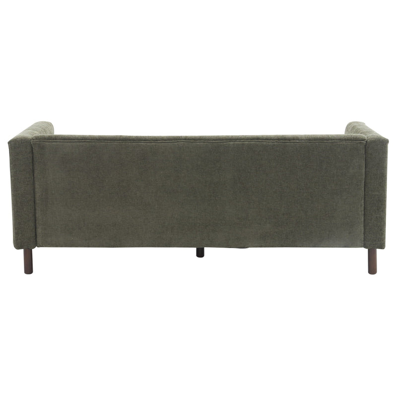 Upholstered Sofa Modern 3 Seater Sofa Couch With Tufted Design For Living Room by HouseOfZazla