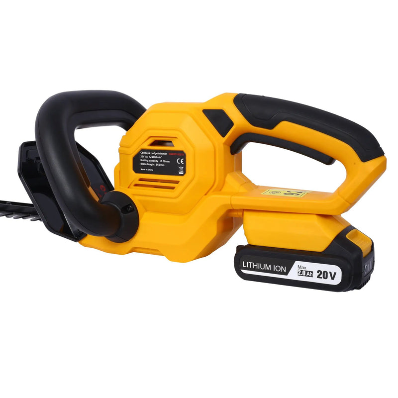 20V Cordless Hedge Trimmer, 22 Inch Steel Blade by HouseOfZazla
