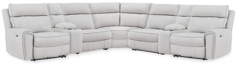 Social Pointe - Reclining Sectional by Unique Piece Furniture